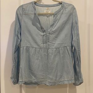 Lou and grey chambray blouse